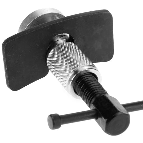 Close-up of Beefed Up Disc Brake Piston Caliper Wind Back Tool For Auto Repairs Brake Pad Replacement Gear with 22mm pin spacing