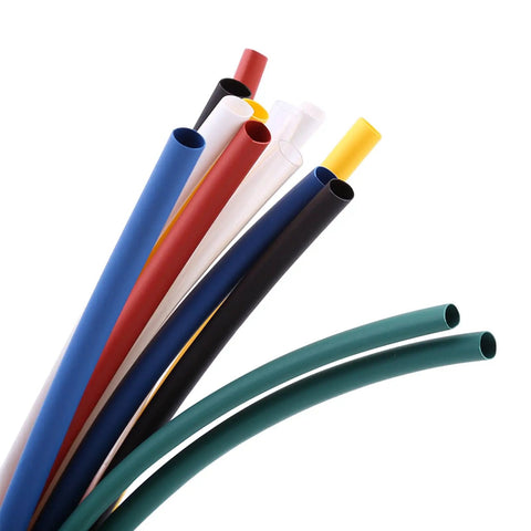 Ultimate 70 Piece Heat Shrink Tube Kit With Polyolefin Wire Wrap Tubing, 5 Smalls Sizes And 7 Cool Colors, Flame Retardant For Cars Motor Homes And Garages Shops At Up To 230 Degrees F. colored polyolefin heat shrink tubes