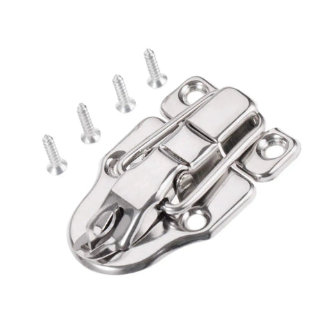 Toggle Hasp Lock 40 By 60mm Zinc Alloy With Screws for jewelry boxes vintage chests and cabinets