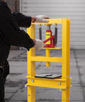 Beefy 6 Ton Hydraulic Press For Auto Repair And Metalworking 13000 Lbs Heavy Duty Bearing Press H Frame Shop Press With Adjustable