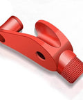 Heavy Duty 90 To 180 Degree Wire Pipe Bender For Electrical Conduit, steel, red finish, designed for precise bends.