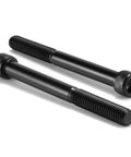 Worksite Ready Heavy Duty 3/8-16 X 4 Socket Head Cap Screw Bolts 10 Pcs 304 Stainless Steel 18-8 Grade Allen Hex Drive close-up image.