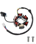 GY6 6 Coil 5 Wire AC Stator Magneto for 125cc 150cc ATVs with screws
