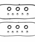 Drop In Engine Valve Cover Gasket Set Fits Honda Accord Pilot Ridgeline Acura MDX RL TL Saturn Vue 3.0L 3.2L 3.5L 3.7L 2003 2004 2005 2006 2007 2008 2009 2010 Premium OE Grade Seal Kit For Leak Free Performance And Easy Install