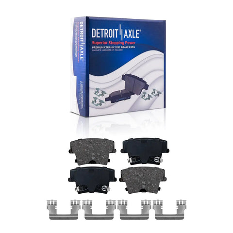 Rear Disc Brake Kit For Chrysler 300 Challenger Charger And Magnum With 12.60 Inch Rotors And Ceramic Pads, box and contents