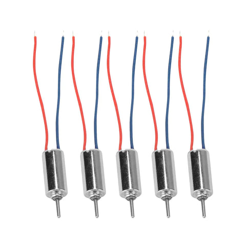 High Speed Coreless Micro DC Motor 4 Point 5V 32250RPM For Model Aircraft And RC Drones 5 Pack Low Noise With Sensitive Start
