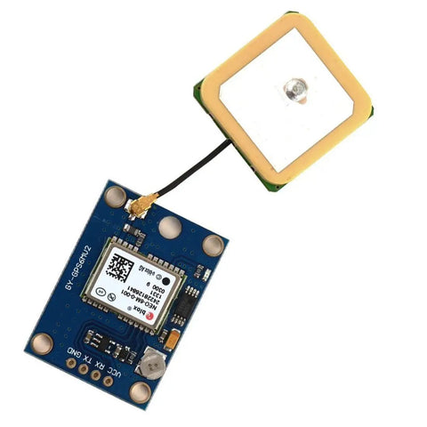 Neo-6M GPS Flight Controller Module 3V-5V with Ceramic Antenna for Arduino APM 2.5 and DIY Drones visible