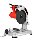 Top Shelf Mini Table Saw And Profile Cutting Machine Delivering Beast Mode Precision From Zero To Forty Five Degrees, gray and red electric saw.