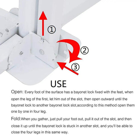 Instructions for Adjustable Portable Foldable Beach Anchor Base For Outdoor Sunshade Stand And Patio Umbrella Durable Rust Free