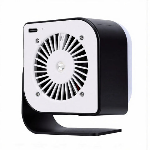 Solder Fume Extractor With 3W Glue Curing Light 15000RPM Soldering Fan Pro Grade 3 Speed Cooling Fume Extraction Activated Carbon Filter