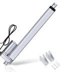 Beefy Heavy Duty Solar Tracker Linear Actuator with Mounting Brackets, 330 Lbs Pushing Capacity, 250mm Stroke, and 12 Volt Motor