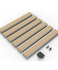 Upgrade Your CNC Router With T Slot Hybrid Spoilboard Work Table Kit For Masuter Pro Masuter 3 And Masuter 3S laid out on white background