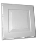 4 Way Ceiling Air Vent Deflector 24x24 Drop In Diverter No Brainer Tool Free Install No Tools Required Durable Premium Finish