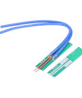 PCB and copper wires from Handheld Copper Spot Welder Pen Kit For DIY Electronics, Ultra Low Resistance Tool With Silicone Wire