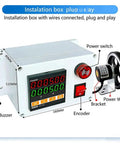 Slick Rollin Roller Wheel Length Meter Digital Counter Six Digit Display with power switch and encoder for precise measurements.