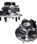Front Wheel Hub And Bearing Assembly 515106 515107 for Chevy Colorado, GMC Canyon, Isuzu I-280/I-290, 6-lug, RWD, ABS