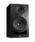 In 8 V2 8 Inch Powered Studio Monitor With 3 Way Coaxial Design For Point Source Accuracy, Flat Frequency Response, Precise Imaging And Extended Low End Black, front view