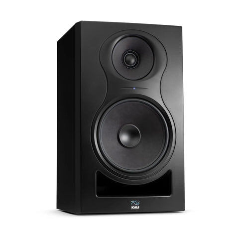 In 8 V2 8 Inch Powered Studio Monitor With 3 Way Coaxial Design For Point Source Accuracy, Flat Frequency Response, Precise Imaging And Extended Low End Black, front view