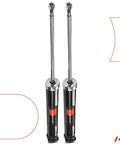 Beefed Up Rear Suspension Shock Absorber Set For Volkswagen Jetta 2005 2018 Passat 2006 2022 Golf 2010 2014 CC 2009 2017 R32 Rabbit Audi A3 2006 2013 2 Piece