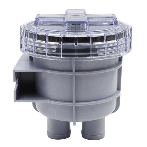 Rugged Boat Water Intake Strainer Fittings For Marine Engine Cooling Seawater, Yacht Basket Filter With Transparent Cover