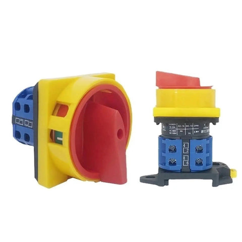 LW26GS 20A 25A Din Rail Mount Off On Two Stage CA10 690V Circuit Breaker Isolator Padlock Rotary Cam Switch components