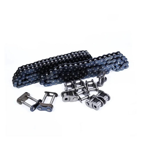 Top Tier 04C-1 Simplex Roller Chain With Half Buckle Link For Heavy Industrial Jobs Runs Smooth And Cuts Down磨损 On Your Machine Gear Setup Today, showing chain links and half buckle connectors.