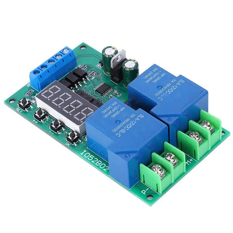 Beefy 30A 12V Multi Function Motor Controller With Metal Housing For Robotics And Automation Six Modes Low Standby Current About Seven Milliamp Custom Delay Settings High Reliability Easy Integration For DIY Projects, PCB module