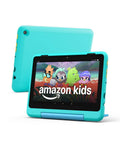 Dope Yet Durable Kids Tablet With A Snappy Eight Inch Hd Display 64 Gb Memory Buttery Smooth Processing, front and back view.