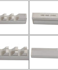 Close-up of Half Inch D Type Keyway Broach Set High Speed Steel tool showing tapered teeth and 1/2 inch size marking.