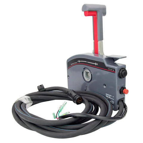 Outboard Remote Control Box For Boats Left Side Mount Push Throttle With 10Pin Cable Trim And Tilt Switch OEM 703-48205 Marine Throttle Shift Box Pro Grade Performance Smooth Forward And Reverse Operation