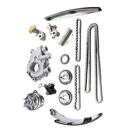 Premium Timing Chain Kit With Gears And Durable Water Pump For Nissan Frontier Pathfinder Xterra 4.0L V6 2005 To 2010 Perfect Fitment For Your Ride; engine timing parts and water pump set