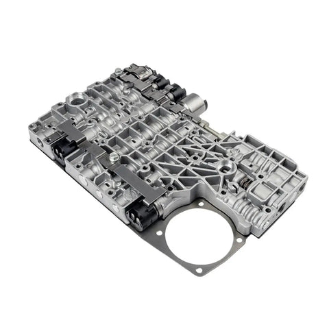 Top Tier Smooth Shifting Valve Body For Ford And Mazda B Series Transmissions; reengineered metallic component for automatic gearbox.