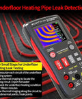 All In One Thermal Imaging And Digital Multimeter For Electricians And HVAC Pros, 96 By 96 IR Resolution, VOx Sensor, 50m Range