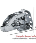 Soft Closing Cabinet Hinges With Hydraulic Dampers For Kitchen RV Camper And Car Doors Buffer Damper Quiet Self Closing