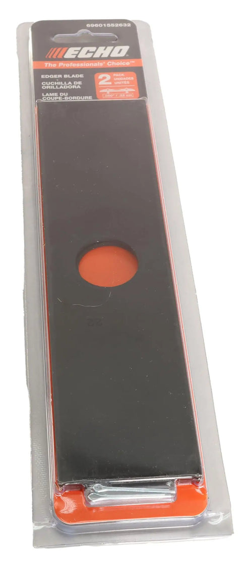 Genuine.090 8 Inch Edger Blade Pack of 2 in packaging, OEM Part 69601552632 for Echo trimmers models PE260, PE265, PE280.
