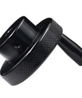Black Aluminum Alloy Mini Handwheel For Lathe And Milling Machines CNC Lathe Processing Hand Wheel With Handle 60mm Diameter