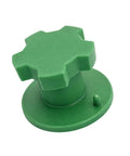 10 Lb Mig Wire Spool Adapter Replacement Hub Kit For Shop Welders Two Piece Set with green hand tight knob detail