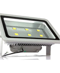 Hella Bright 300W LED Floodlights 10 Pack 3 Year Warranty Top Shelf Outdoor Spotlight Bulbs with aluminum housing and natural white light.