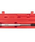 3/4 Inch Drive Micrometer Torque Wrench With Audible Click And High Contrast Dual Range Scale Includes Case And Manual