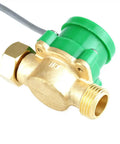 High Sensitivity Water Flow Sensor Switch 220V For Low Pressure Shower Booster Pump With One Half Inch Thread No Brainer Install