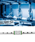 200mm LML9H Miniature Linear Guide Rail, 9mm Width Linear Motion Rail with Slide Block for precision equipment