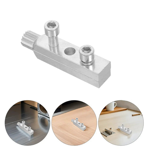 Rock Solid 2 Set Steel Tap Extractor Kit For Removing Broken Screws Bolts And Faucets Like A Pro To Fix Plumber Headaches Fast Without Wasting Time On Stubborn Threaded Damage At Home. silver steel tap extractor tool with two screws for damaged threads