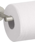 Elate Toilet Paper Holder In Brushed Nickel, Minimalist Metal Design That Stands Up To Daily Use, Corrosion Resistant