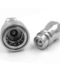 Half Inch NPT Thread ISO 5675 Hydraulic Quick Connect Tractor Couplers With Ball Valve Seal Pioneer Style
