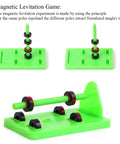Magnetism Science Kit for Kids and Teens, Hands On STEM Education Tool with DIY magnetic levitation experiment setup.