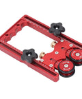 Heavy Duty Table Saw Roller Stand With Aluminum Alloy Construction And Dual Wheel Bearing Roller For Pro Woodworking And Serious DIYers