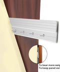 Dang Tough Thirty Inch French Cleat Hanger Kit With Heavy Duty Mirror And Picture Frame Wall Mount Brackets showing installation detail.