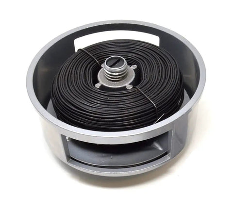 Lightweight Aluminum Tie Wire Reel With Rewind Knob, Quick Pre Coiled Wire Feed, Rugged Alloy Construction With Steel Wear Part visible