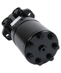 Heavy Duty 101-1032-009 Hydraulic Motor Swap Fits Char-Lynn H Series, black motor with multiple ports and fasteners.