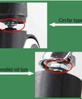 Built Tough Swivel Casters 5 Pack 50mm Diameter showing circlip and threaded rod types for office chair replacement.
